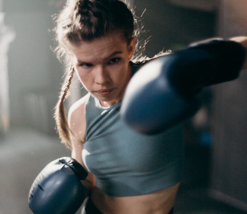 boxing girl